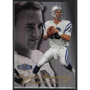 1998 Flair Showcase 'Showtime' RC Rookie Peyton Manning Row 3 Seat 3 Colts
